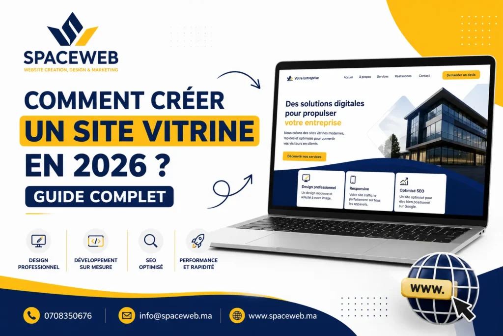 Comment Créer un Site Vitrine en 2026 ? Guide Complet
