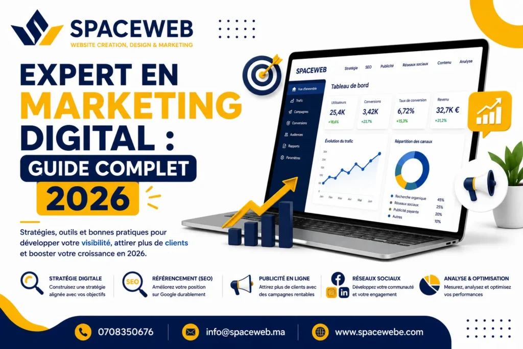 Expert en Marketing Digital : Guide Complet 2026