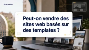 Peut-on vendre des sites web basés sur des templates ?