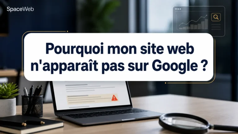 Pourquoi mon site web n'apparaît pas sur Google ?